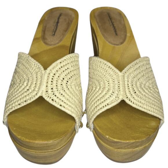 Kelsi Dagger Brooklyn Dreamer Clogs - Natural | Size 7 | New Without Box - Picture 4 of 8